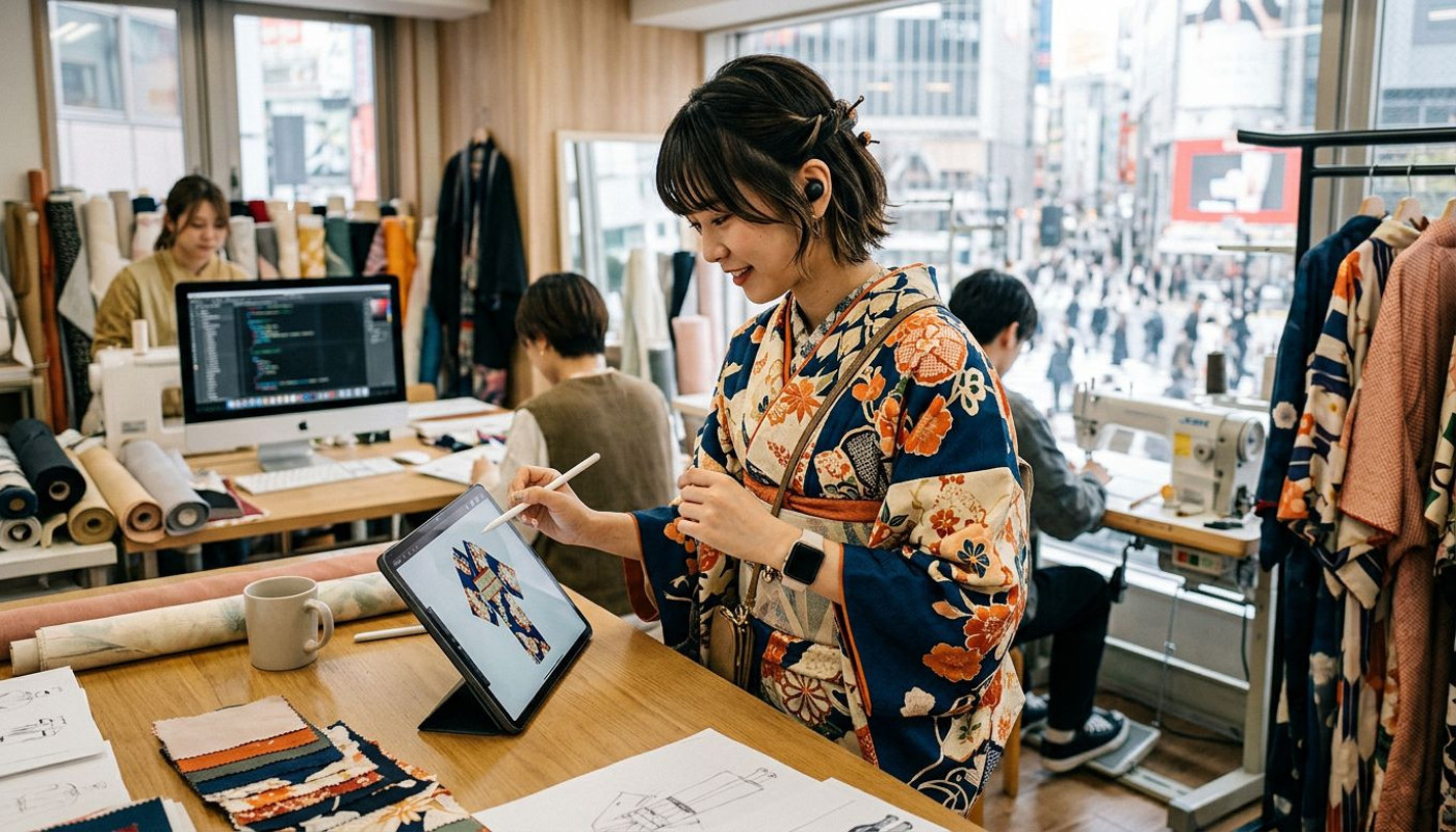 Wie beeinflusst moderne Technologie traditionelle japanische Bekleidung?